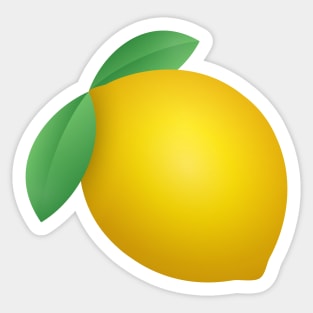 Juicy Lemon Sticker